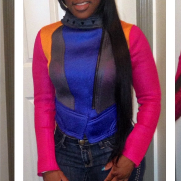 Multi Color Mesh Spring Jacket - Picture 7 of 7